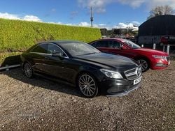Black Used 2017 Mercedes CLS350 AMG Line Premium Coupe | £15,990 (Fair price)