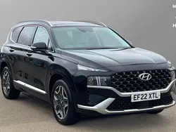 Black Used 2022 Hyundai Santa Fe Ultimate SUV | £27,697 (A bit pricey)