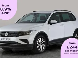 White Used 2022 VW Tiguan Active SUV | £17,263 (Fair price)