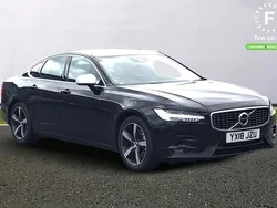 Black Used 2018 Volvo S90 R-Design Sedan | £16,299 (Fair price)