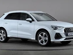 White Used 2021 Audi Q3 S-Line SUV | £20,998 (Fair price)
