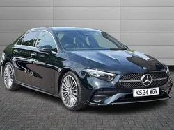 Black Used 2024 Mercedes A200 AMG Line Premium Plus Sedan | £28,695 (Expensive)