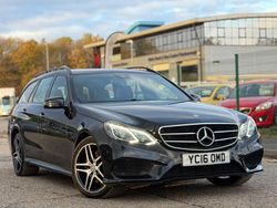 Black Used 2016 Mercedes E220 AMG Estate | £11,779 (Fair price)