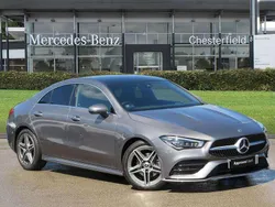 Grey Used 2022 Mercedes CLA180 AMG Line Premium Plus Sedan | £25,939 (Fair price)
