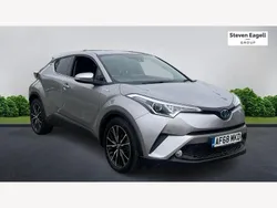 Silver Used 2018 Toyota C-HR SUV | £17,669 (Fair price)