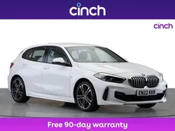 White Used 2022 BMW 118 M Sport Hatchback | £21,379 (Fair price)