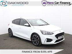 White Used 2021 Ford Focus ST-Line X Hatchback | £17,102 (Expensive)