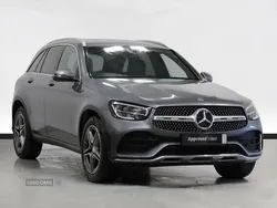 Grey Used 2021 Mercedes GLC220 AMG line Estate | £26,995 (Fair price)