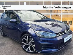 Blue Used 2018 VW Golf VII GTD Hatchback | £16,795 (Fair price)