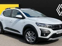 White Used 2022 Dacia Sandero Comfort Hatchback | £10,526 (Fair price)