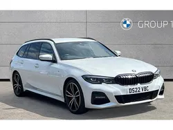 White Used 2022 BMW 320 M Sport Estate | £28,350 (A bit pricey)