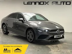 Grey Used 2022 Mercedes CLA250e AMG Line Premium Sedan | £24,490 (Fair price)