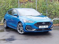 Blue Used 2022 Ford Focus ST-Line Hatchback | £15,698 (Expensive)