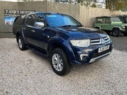 Blue Used 2015 Mitsubishi L200 Pickup | £6,595 (Fair price)