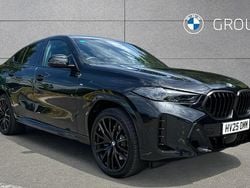 Black New 2025 BMW X6 M Sport SUV | £72,989 (A bit pricey)