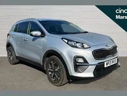 Silver Used 2021 Kia Sportage 2 SUV | £15,866 (Fair price)