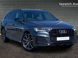 Grey Used 2021 Audi Q7 S-Line SUV | £42,607 (Fair price)