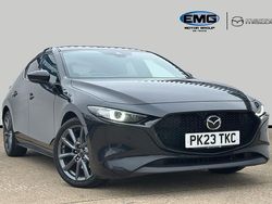 Black Used 2023 Mazda 3 Inclusive Hatchback | £15,795 (Fair price)
