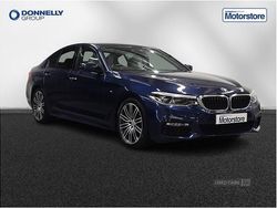 Blue Used 2017 BMW 530 M Sport Sedan | £20,895 (Fair price)