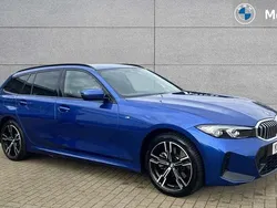 Blue Used 2025 BMW 330e M Sport Estate | £37,672 (Super price)
