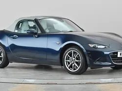 Blue Used 2021 Mazda MX5 Inclusive Cabriolet | £20,999 (A bit pricey)