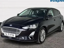 Black Used 2022 Ford Focus Titanium X Hatchback | £15,795 (Fair price)