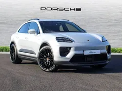 Ice grey metallic New 2025 Porsche Macan 4 Electric SUV | £84,500