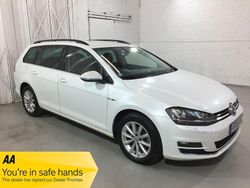 White Used 2015 VW Golf VII S Estate | £8,800 (Fair price)