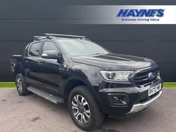 Black Used 2022 Ford Ranger Wildtrack Pickup | £22,495 (Good price)