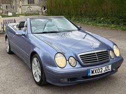 Blue Used 2002 Mercedes CLK320 Avantgarde Cabriolet | £1,495 (Super price)