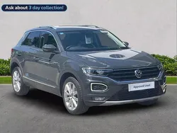 Grey Used 2021 VW T-Roc SEL SUV | £21,942 (Fair price)