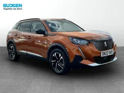 Orange Used 2022 Peugeot 2008 Allure Premium SUV | £15,900 (Good price)