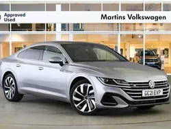 Silver Used 2021 VW Arteon R-line Hatchback | £22,295 (Fair price)