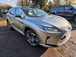 Silver Used 2017 Lexus RX450h SUV | £25,000 (A bit pricey)