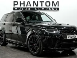 Black Used 2019 Land Rover Range Rover Sport SVR SUV | £42,490 (Fair price)