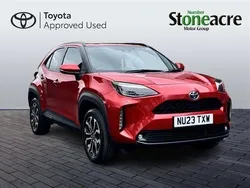 Red Used 2023 Toyota Yaris Cross Design SUV | £20,350 (Fair price)