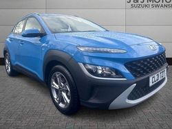 Blue Used 2021 Hyundai Kona SE SUV | £14,495 (Fair price)