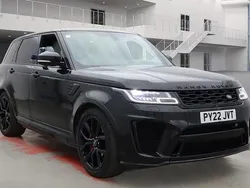 Black Used 2022 Land Rover Range Rover Sport SVR SUV | £46,495 (Good price)