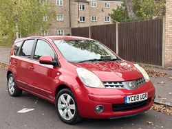Red Used 2008 Nissan Note Tekna MPV | £2,250 (Fair price)