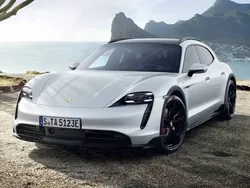 Dolomite silver metallic Used 2023 Porsche Taycan 4S Cross Turismo Sedan | £69,770 (A bit pricey)