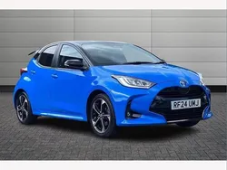 Blue Used 2024 Toyota Yaris Hybrid Edition Hatchback | £20,195 (Expensive)