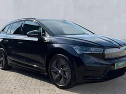 Black magic pearl effect Used 2024 Skoda Enyaq iV vRS SUV | £36,777 (Expensive)