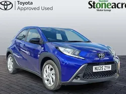 Blue Used 2025 Toyota Aygo PURE Hatchback | £13,995 (Fair price)