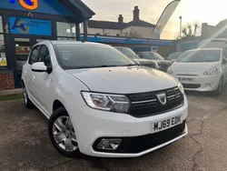 White Used 2019 Dacia Sandero Comfort Hatchback | £6,480 (Good price)