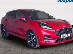 Red Used 2021 Ford Puma Gen-E ST-Line SUV | £12,945 (Fair price)