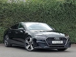 Black Used 2021 Audi A7 S-Line Hatchback | £28,498 (Fair price)
