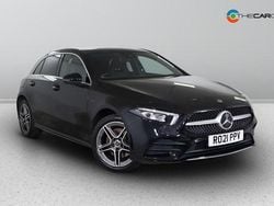 Black Used 2021 Mercedes A250 AMG line Hatchback | £19,311 (Good price)