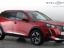Red Used 2021 Peugeot 2008 Allure SUV | £14,860 (Fair price)