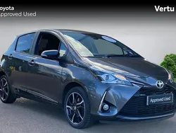 Grey Used 2017 Toyota Yaris Design Hatchback | £9,448 (Fair price)