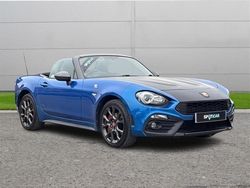 Blue Used 2018 Fiat 124 Cabriolet | £14,990